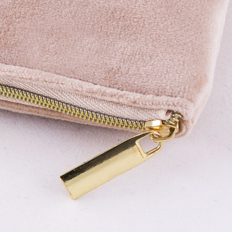 Trousse de toilette personnalisable en velours - Louna | pandacola - 3