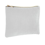 Trousse en velour personnalisée doublée avec fermeture éclair - Cali | pandacolach - thumb