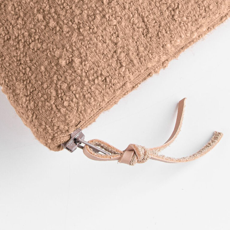 Trousse de maquillage personnalisable avec texture bouclée - Boucli | pandacola - 1