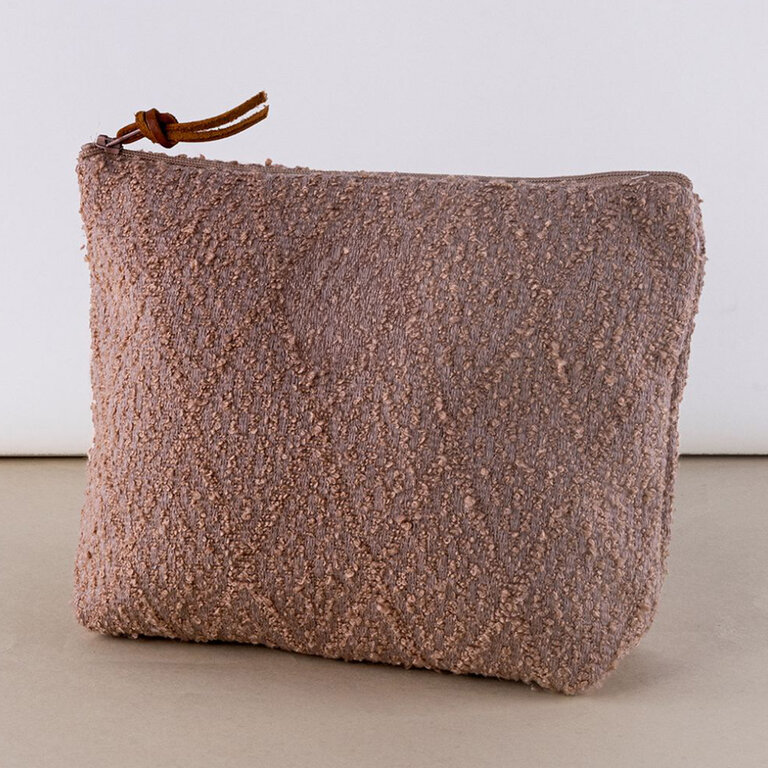 Trousse de maquillage personnalisable avec texture bouclée - Boucli | pandacola - 2