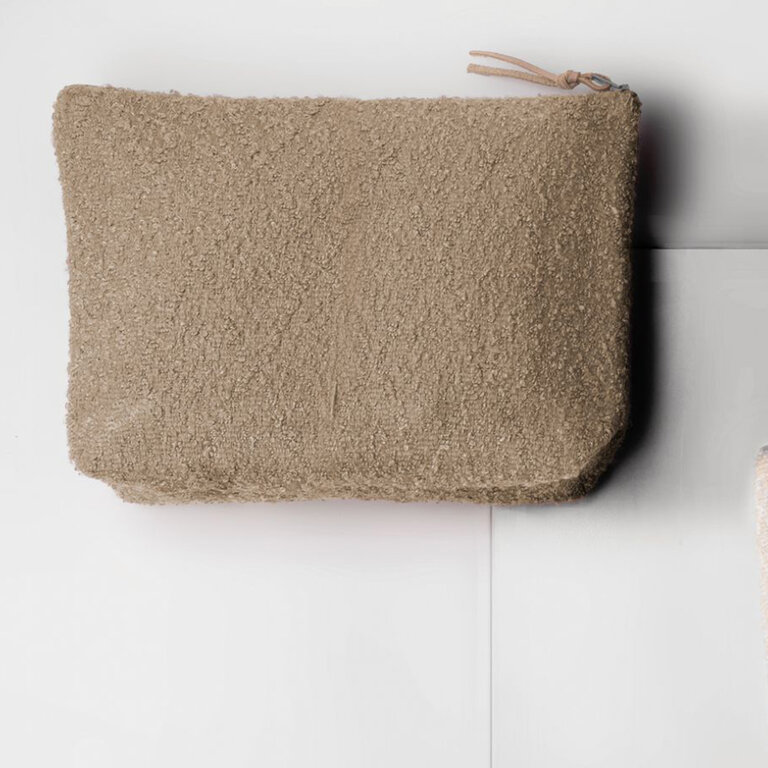 Trousse de maquillage personnalisable avec texture bouclée - Boucli | pandacola - 3