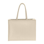 Sac publicitaire en coton laminé 230 gr/m² avec soufflet - Naty | pandacolach - thumb
