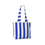 Tote bag personnalisable à rayure en coton recyclé - Madou | pandacola - thumb