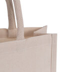 Mini sac publicitaire en coton laminé 220 gr/m² avec soufflet - Douti | pandacolach - thumb - 1