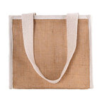 Mini sac isotherme en jute et coton - Miami | pandacola - thumb - 5