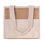 Mini sac isotherme en jute et coton - Miami | pandacola - thumb - 6