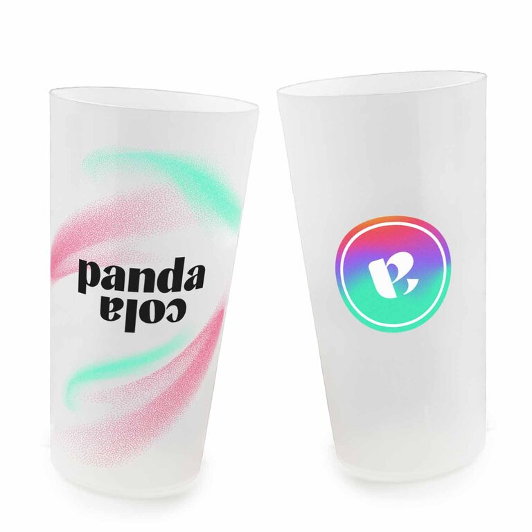 Gobelet personnalisé givré réutilisable 50-56 cl - Cupo 50 Express | pandacolach