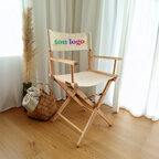 Chaise de directeur personnalisée en bois - Cabana | pandacolach - thumb - 1