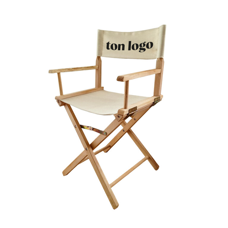 Chaise de directeur personnalisée en bois - Cabana | pandacola - 3
