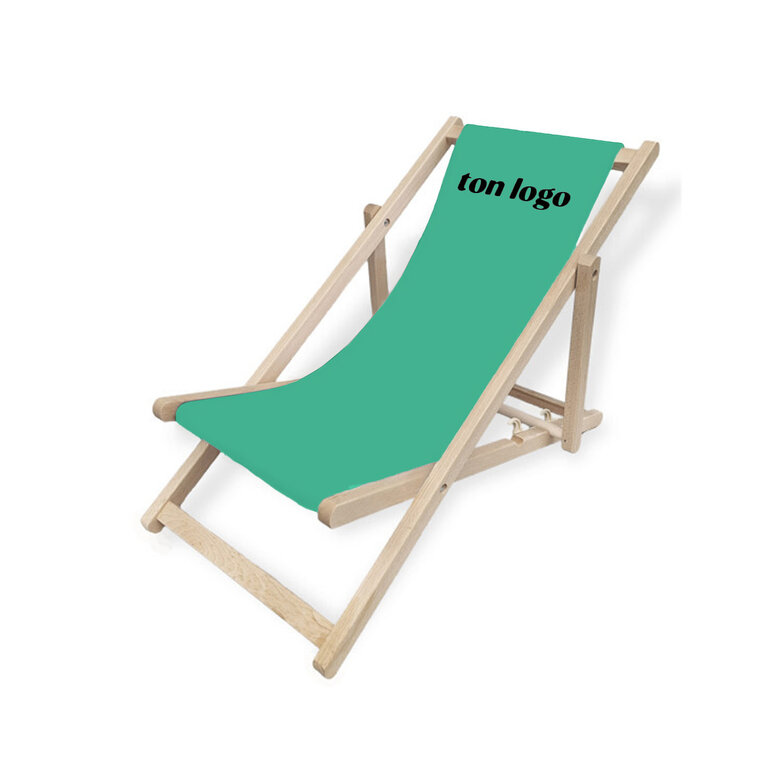 Chilienne enfant personnalisable en bois 97 x 45 cm pliable - Sky | pandacola - 3