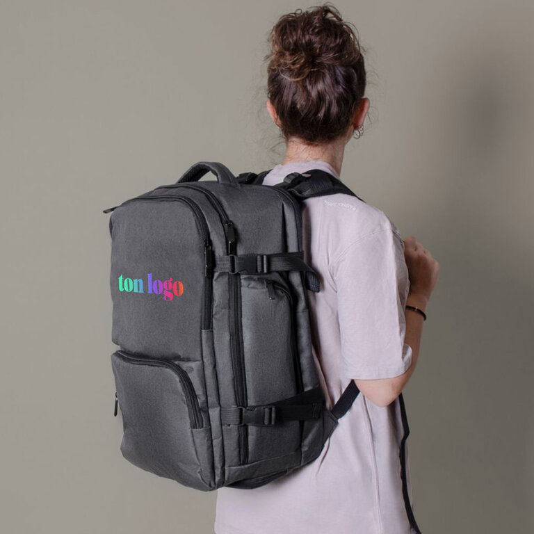 Sac cabine personnalisable en RPET 300 gr/m² - Québec | pandacolach