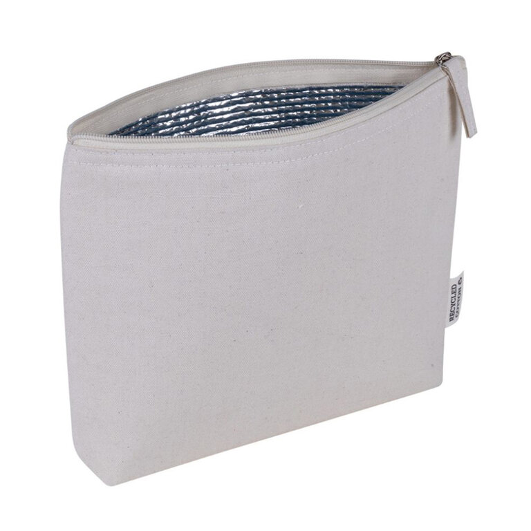 Trousse isotherme personnalisable en coton recyclée - Freddy | pandacola