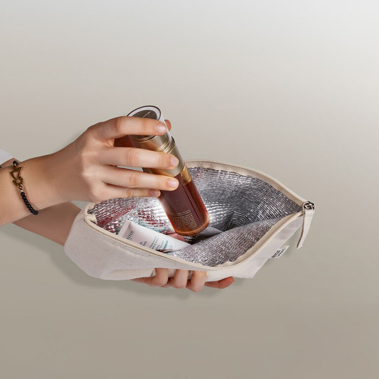 Trousse isotherme personnalisable en coton recyclée - Freddy | pandacola - 2