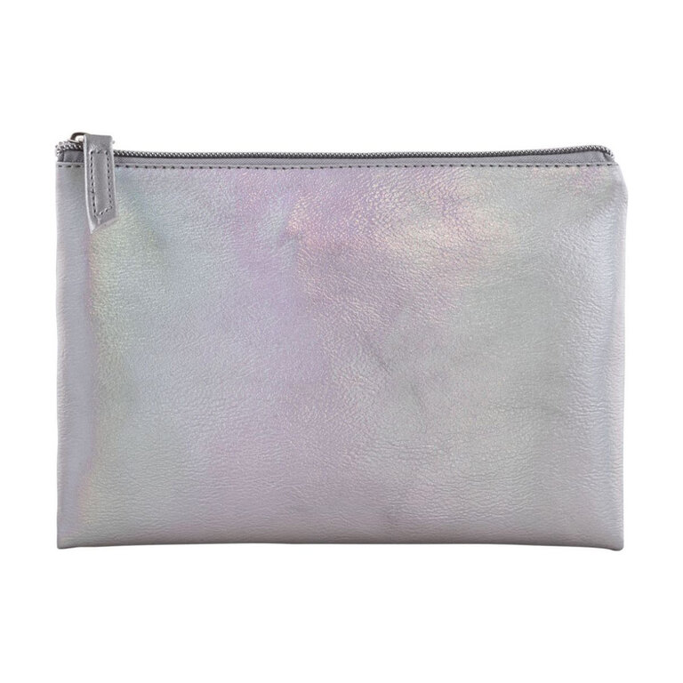 Trousse de toilette publicitaire en PU nacrée - Laeticia | pandacola