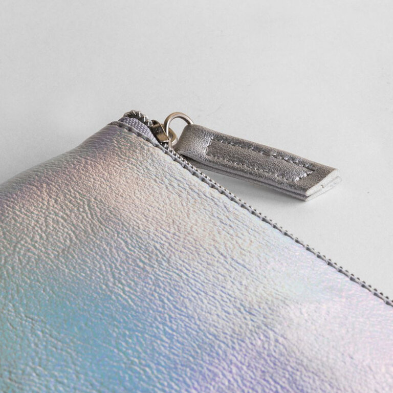 Trousse de toilette publicitaire en PU nacrée - Laeticia | pandacola - 1