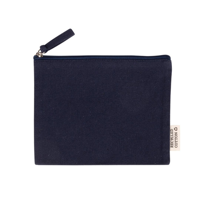 Trousse de toilette en coton recyclé 230 gr/m² - Julie | pandacola - 1