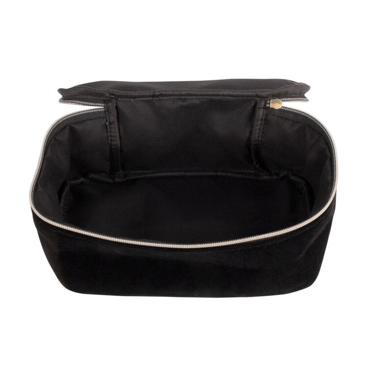 Trousse de toilette vanity personnalisée finition velours - Simona | pandacola - 2