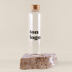 Bouteille publicitaire 1L en borosilicate avec bouchon en bambou - Eligata | pandacolach - thumb - 3