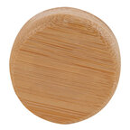 Bouteille publicitaire 1L en borosilicate avec bouchon en bambou - Eligata | pandacolach - thumb - 2