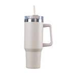Mug isotherme publicitaire avec anse et paille - Parta | pandacolach - thumb
