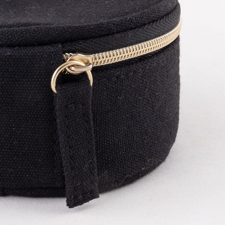 Boîte à bijoux personnalisée en coton recyclé - Perle | pandacolach - 3