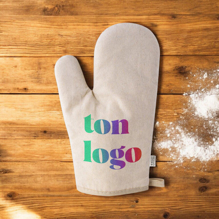 Gant de cuisine publicitaire en coton recyclé 280gr/m² - Sydney | pandacola
