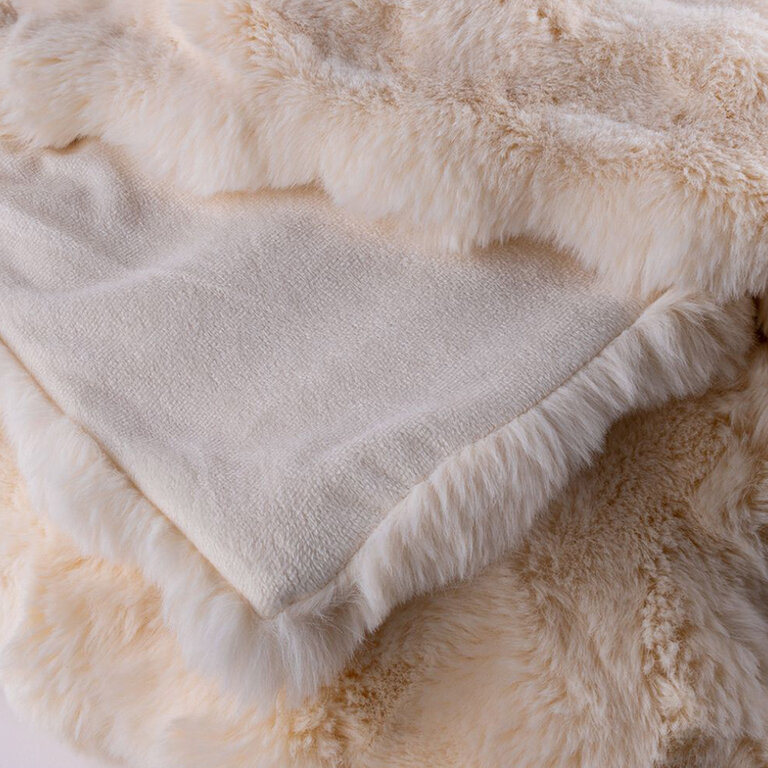 Plaid publicitaire bi matière en polyester 130 x 160 cm - Katy | pandacola - 2