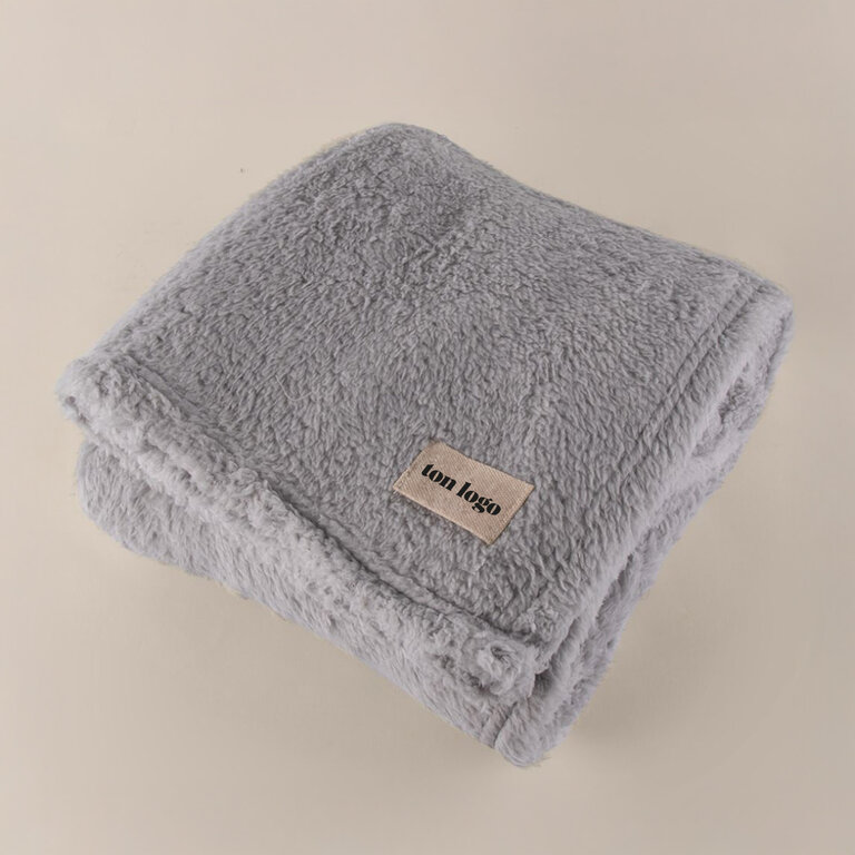 Plaid personnalisable doux en polyester 240 gr/m² - Paris | pandacola