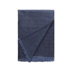 Couverture personnalisable en coton 260 gr/m² avec nœud - Yelena | pandacolach - thumb - 1