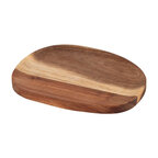 Plateau personnalisable ovale en bois d'acacia - Izzy | pandacolach - thumb