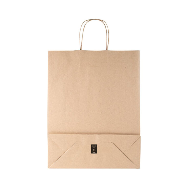Sac en papier kraft personnalisable 120 gr/m² multi taille - Charlotte | pandacolach - 2