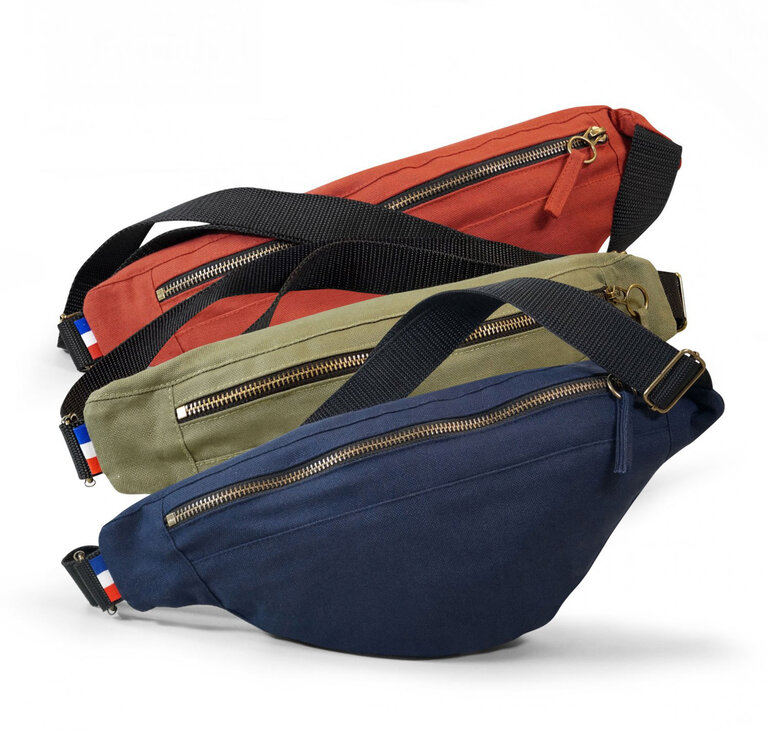 Sac banane 100% coton 220gr personnalisable Made in France - Margote | pandacolach - 3