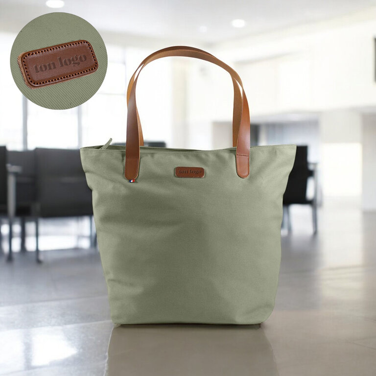 Sac cabas en 100% Twill de coton biologique 360gr personnalisable Made in France - Gavotte | pandacolach