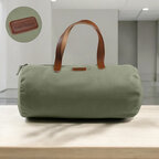 Sac polochon en 100% Twill de coton biologique 360gr personnalisable Made in France - Rigodon | pandacolach - thumb - 1