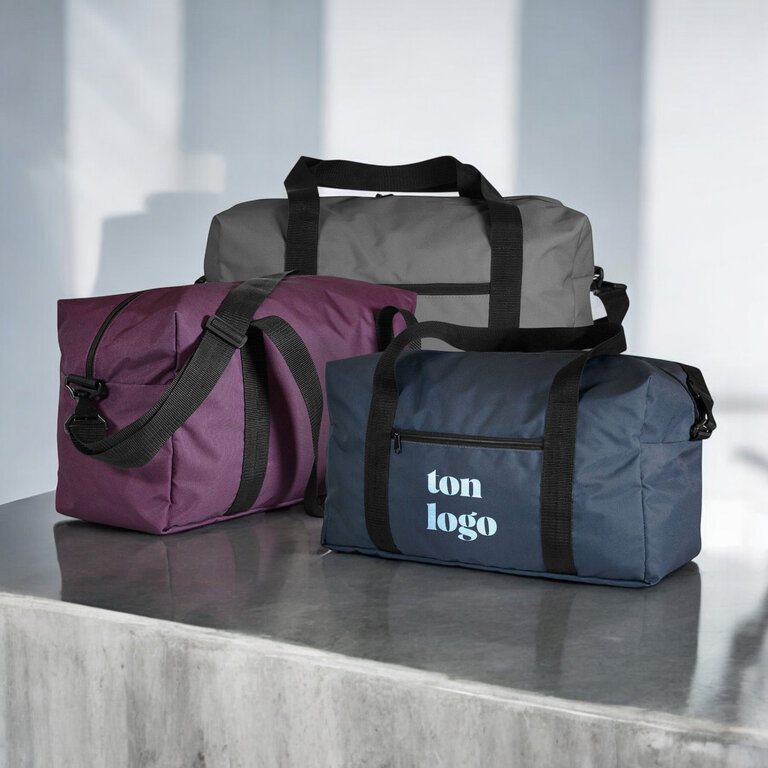 Sac de voyage en 100% polyester recyclé 240gr personnalisable - Escape | pandacolach