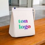 Lunchbag isotherme en 100% coton 230gr personnalisable - Eurolunch | pandacolach - thumb - 2