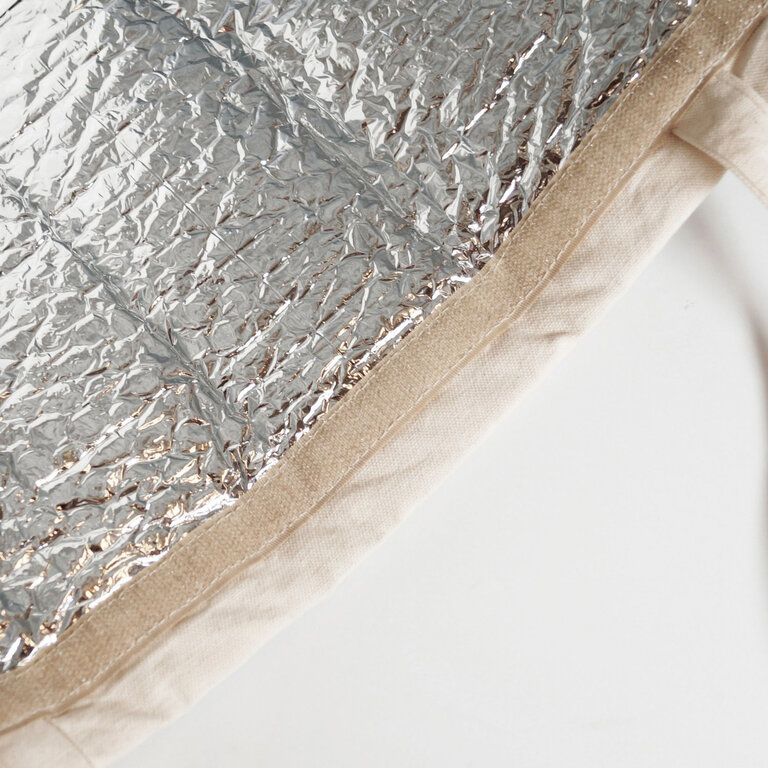 Grand lunchbag isotherme en 100% coton 230gr personnalisable - Eurocool | pandacolach - 2