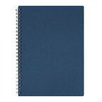 Cahier à spirale en carton et papier recyclé A5 personnalisable 80 pages Made in France - Frenchie | pandacolach - thumb