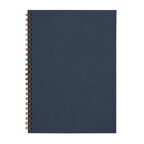 Cahier à spirale en carton recyclé A5 personnalisable 80 pages Made in France - Memento | pandacolach - thumb