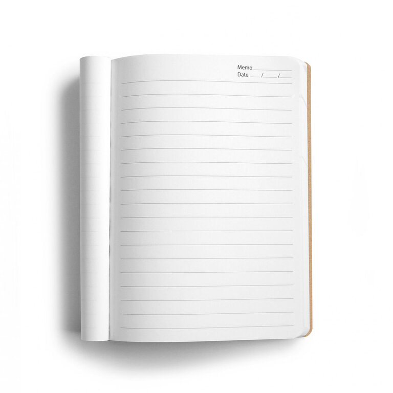 Carnet dos collé A5 personnalisable 80 pages Made in France - Cogita | pandacolach - 2