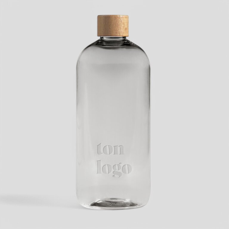 Bouteille personnalisable en verre Made in France 750ml - Bubu | pandacolach