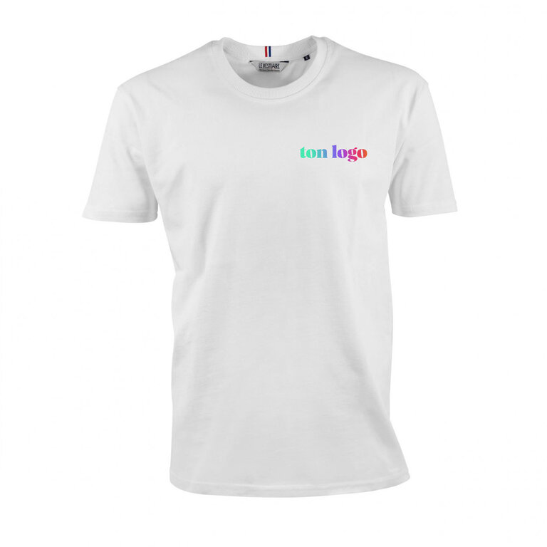 T-shirt en 100% coton biologique 240gr personnalisable Made in France - Alphonse | pandacolach