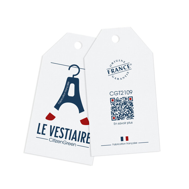 T-shirt en 100% coton biologique 160gr personnalisable Made in France - Achille | pandacola - 3
