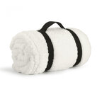 Plaid en 100% polyester recyclé 350gr personnalisable - Poloris | pandacolach - thumb - 1