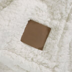 Plaid en 100% polyester recyclé 350gr personnalisable - Poloris | pandacolach - thumb - 2