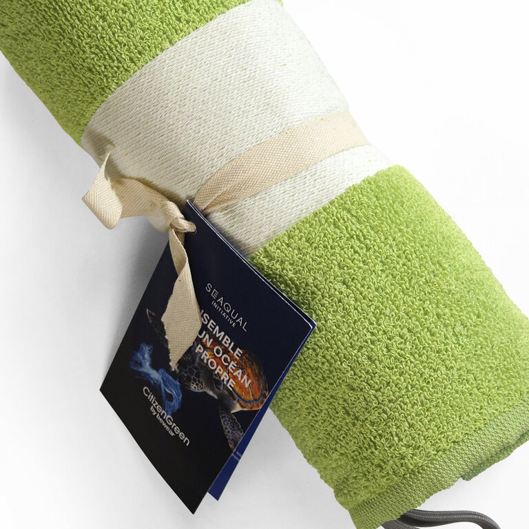 Serviette de sport en coton recyclé GRS 400gr personnalisable - Seasport | pandacola - 5