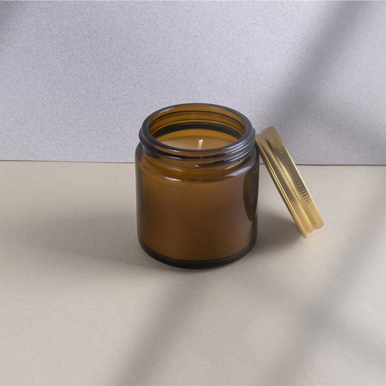 Bougie personnalisée 75gr en verre avec couvercle - Orki | pandacolach - 3