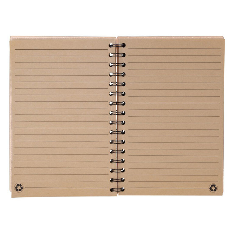 Carnet publicitaire avec spirale et 60 feuilles lignées - Kaisen | pandacolach - 3