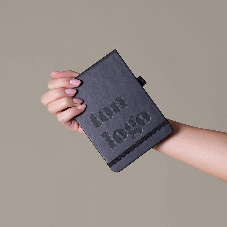Mini carnet personnalisé en PU avec 90 feuilles - Palerme | pandacolach