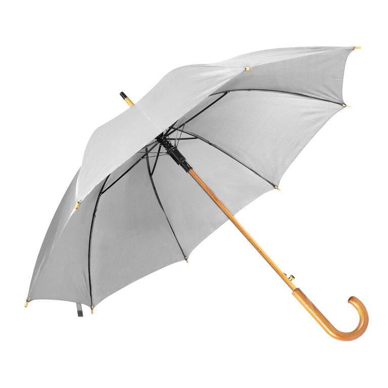 Parapluie personnalisable 100 cm automatique manche bois - Cindy | pandacola